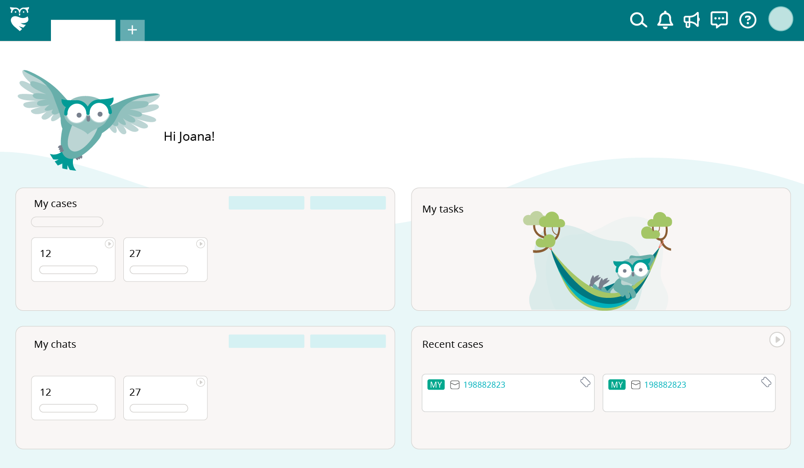 OwlDesk Dashboard