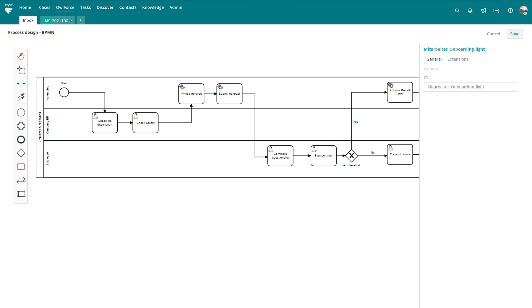 BPMN integration