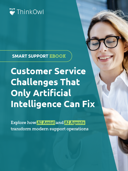 eBook on AI in customer service