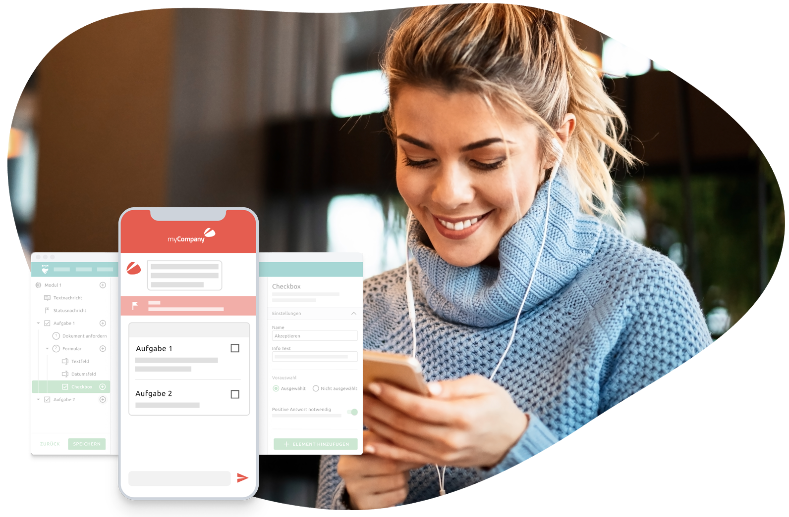 digital customer interface with fileee