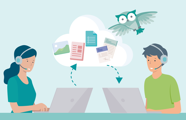 helpdesk software with knowledge feature