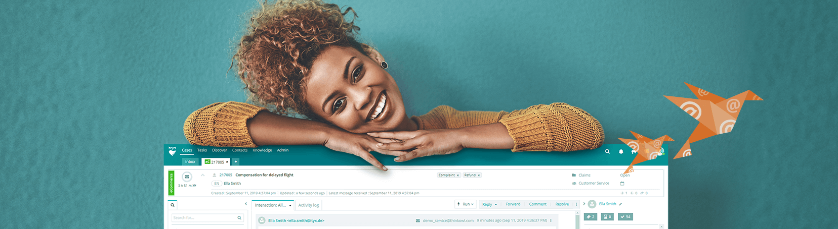 Email Response Software: Feature of ThinkOwl