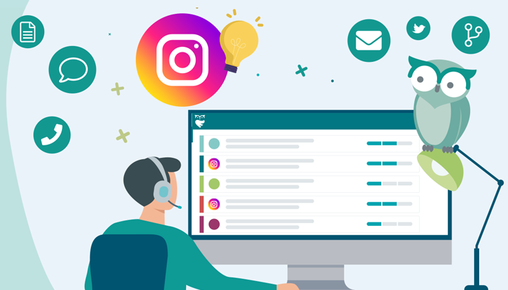 Connect Your Instagram Business Account With ThinkOwl To Source Customer Inquiries